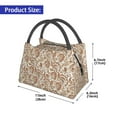 thumbnail image 3 of Ratiio Indian Paisley1 Pattern Portable Insulation Lunch Bag, Insulated Food Delivery Bag, Meal Grocery Tote Insulation Bag Large Capacity Reusable Warming Bag, 3 of 7