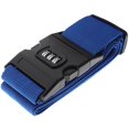 thumbnail image 1 of 1Pc Travel Luggage Suitcase Secure Lock Durable Nylon Packing Strap Belt Navy, 1 of 6