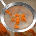 thumbnail image 3 of Stainless Steel Skimmer For Fat Skimming, Mesh Food Strainer With Fine Mesh And Hanging Loop For Convenient Storage, 3 of 6
