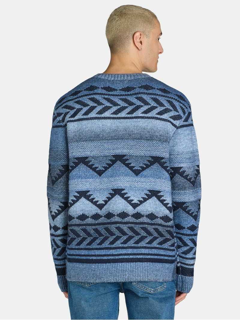 Tribekka 44 Men's Western Crewneck Sweater, Sizes XS-3XL