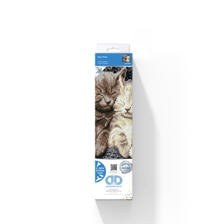 DIAMOND DOTZ® Purr Pair Special Edition Diamond Painting Kit