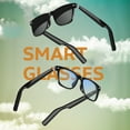 thumbnail image 2 of E10-c Smart Glasses Listening Music Calling Bluetooth-compatible Audio Sunglasses With Touch Remote Camera, 2 of 9