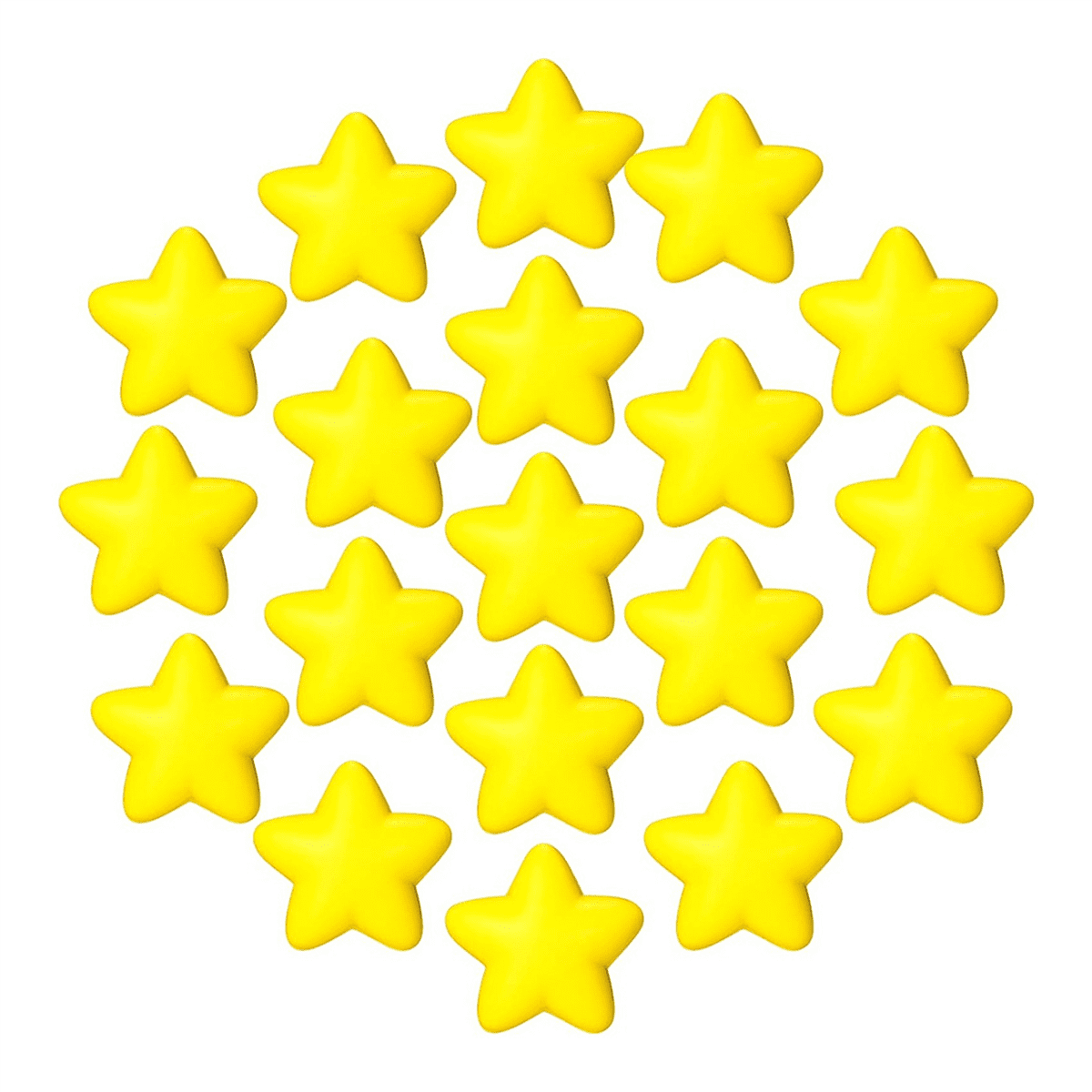 180Pcs Star Stress Ball Bulk Stress Relief Balls Mini Foam Stress Ball for School Carnival Reward,Student Prizes
