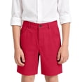 thumbnail image 4 of Odeerbi Niños Niñas Traje Shorts Color Sólido Uniforme Escolar Shorts Con Bolsillos, 4 of 9