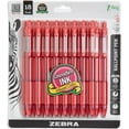 thumbnail image 1 of shiyou-Z-Grip Retractable Ballpoint Pen, Red Ink, 18-Pack (22318), 1 of 4
