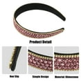 thumbnail image 4 of Rhinestone Headband, Rhinestone Headband for Women, Pink,1.0 Inch Wide 1Pcs, 4 of 7