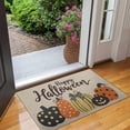 thumbnail image 2 of Horror Pumpkin Ghost No Slip Doormat x Inch Halloween Pumpkin Protection Welcome Mat Switch Rug for Entryway Porch Entryway Kitchen, 2 of 7
