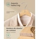 thumbnail image 3 of Perchas de Madera, Juego de 30, Delgada, Muescas en Hombros, para Pantalones, Gancho Giratorio 360°, Ahorra Espacio, Beige Natural, 3 of 7