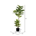 thumbnail image 3 of Vickerman 50" Artificial Potted Real Touch Dieffenbachia., 3 of 6