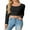 01Black, variant on Cueply Womens Long Sleeve Shirts Spring Fall Fashion 2025 Basic Crop Tops Going Out Square Neck Tees Shirts Workout Outfits Y2k Clothes