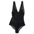 thumbnail image 2 of Body de mesh con escote al frente color negro Carnival  mod. 3263, 2 of 2