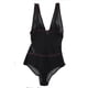 thumbnail image 2 of Body de mesh con escote al frente color negro Carnival  mod. 3263, 2 of 2