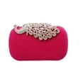 thumbnail image 2 of Minnieouse Opciones de cartera duraderas y funcionales para personas ocupadas: manténgase organizado Bolsas de mensajero y de hombro Rosa roja pavo real blanco, 2 of 6
