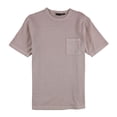 thumbnail image 1 of Frank & Oak Mens Relaxed Fit Basic T-Shirt, Pink, Small, 1 of 2