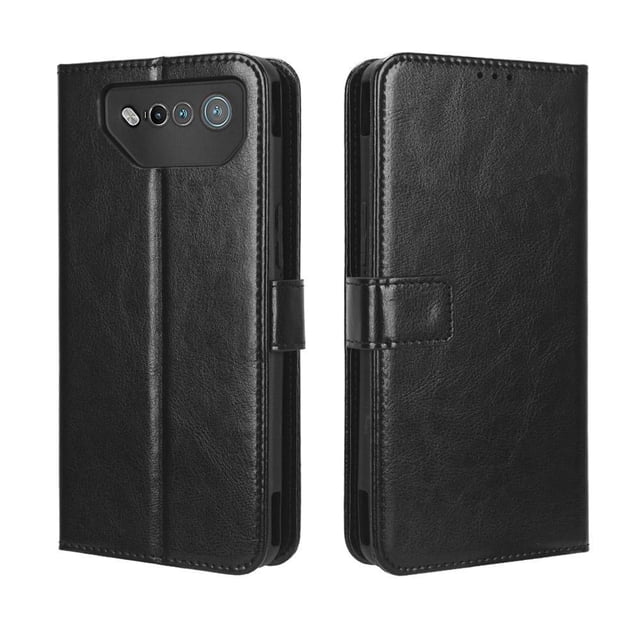 Flip Case for Asus ROG Phone 7 All-in-One Wallet Multifunctional Folio Flip Cover with Card Holder and Detachable Wrist Strap
