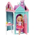 thumbnail image 4 of Barbie Club Chelsea Playhouse, 2-Story Dollhouse with Chelsea Doll, 4 of 10