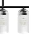 thumbnail image 4 of Hunter - Beverly Glen 5-light Matte Black, Large Chandelier, Dimmable, Transitional Style, Dome Shaped, for Bedrooms, Dining, Living Rooms - 13232, 4 of 10