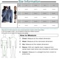 thumbnail image 2 of Women's Turtleneck Sweater Long Sleeve Casual Knit Pullover, Fall Winter Basic Top White M, 2 of 4