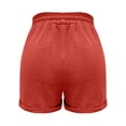 thumbnail image 7 of Ailaofu Women Shorts for Seniors Summer 2025 Casual Womens High Waisted Drawstring Loungewear Shorts, 7 of 7