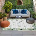 thumbnail image 2 of Eucalyptus Outdoor Rug for Patio/Deck/Porch, Non-Slip Large Area Rug 5 x 7 Ft, Sage Green Farm Plant Gray Buffalo Plaid Indoor Outdoor Rugs Washable Area Rugs, Reversible Camping Rug Carpet Runner, 2 of 8