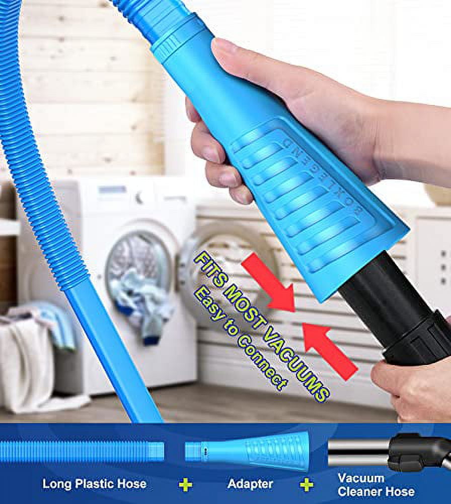 Sealegend Dryer Vent Cleaner Kit Vacuum Hose Attachment Brush Lint Remover  Power Washer and Dryer Vent Vacuum Hose