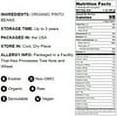 thumbnail image 3 of Organic Pinto Beans, 25 Pounds - Non-GMO, Sproutable, Kosher, Raw, Vegan - by Food to Live, 3 of 6