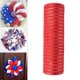 thumbnail image 5 of Rollos de lámina metálica resistente de 10 yardas para decoración patriótica y coronas. 1PC rojo, 5 of 6