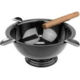 thumbnail image 4 of Stinky Cigar Ashtray, 4 Steel Stirrups, 3-Inch Deep, Black Nickel Plated, 4 of 4