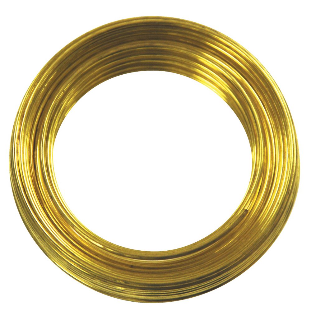 Ook 50150 25' 16 Gauge Brass Hobby Wire