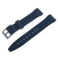 thumbnail image 2 of kurtrusly 17mm Silicone Rubber Watch Strap Band Waterproof Watchbands Steelblue, 2 of 7