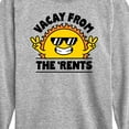 thumbnail image 3 of Instant Message - Vacay From The Rents - Toddler & Youth Long Sleeve Graphic T-Shirt, 3 of 6