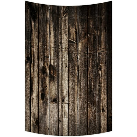 Gckg Rustic Old Barn Wood Wall Art Tapestries Home Decor
