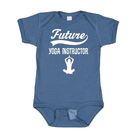 

Inktastic Future Yoga Instructor Fitness Teacher Gift Baby Girl Bodysuit