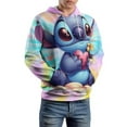 thumbnail image 2 of Stitch Hoodie with Pocket for Men Women Couple Gift, 2 of 7