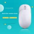 thumbnail image 2 of CAROOTU USB Wireless Mouse Solid Color Silence Ergonomic Design Optical Mice Laptop Game Player, 2 of 7