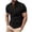 Black, variant on Mens Shirts Big and Tall,Men's Casual Short Sleeve Shirts Classic Button Summer Collared Golf Top T-Shirt with Pocket