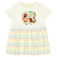 thumbnail image 3 of Inktastic This Dragon is One Cute First Birthday Girls Baby Dress, 3 of 5