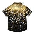 thumbnail image 7 of AUNVITO Kids Stylish Cute Casual Short Sleeve School Uniform Shirt with Star Sequins Pocket Glitter Comfy Sparkling Design, 7 of 7