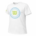 thumbnail image 3 of Playera Deportiva Wilson para Hombre Manga Corta Estampada Color Blanco Talla M, 3 of 4