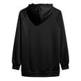 thumbnail image 6 of Puliio Side Split Hem Oversized Solid Hoodies for Women Casual Long Sleeve Pullover Hooded Sweatshirts with Kangaroo Pockets, 6 of 6