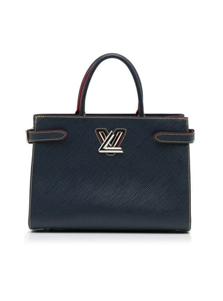 Louis Vuitton Twist Leather Shoulder Bag (pre-owned) in Blue
