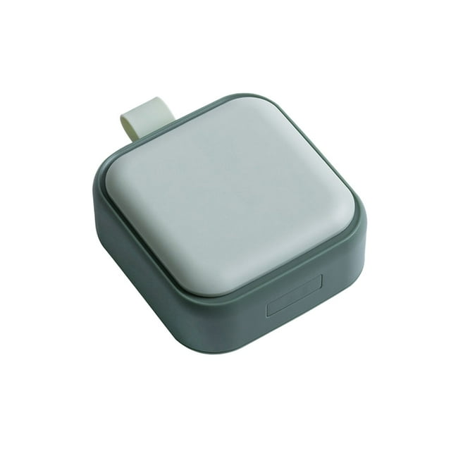 Wweixi Boîte à Pilules 4 Compartiments Rangement pour Comprimés Étui de Rangement pour Comprimés Organisateur de Voyage Portable, Vert
