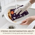 thumbnail image 5 of 2 Pcs Funny Kitchen Towels,Halloween Elements Pattern Microfiber Dish Towels,Kitchen Tea Towels,Kitchen Towel Set (18" X 26"), 5 of 7