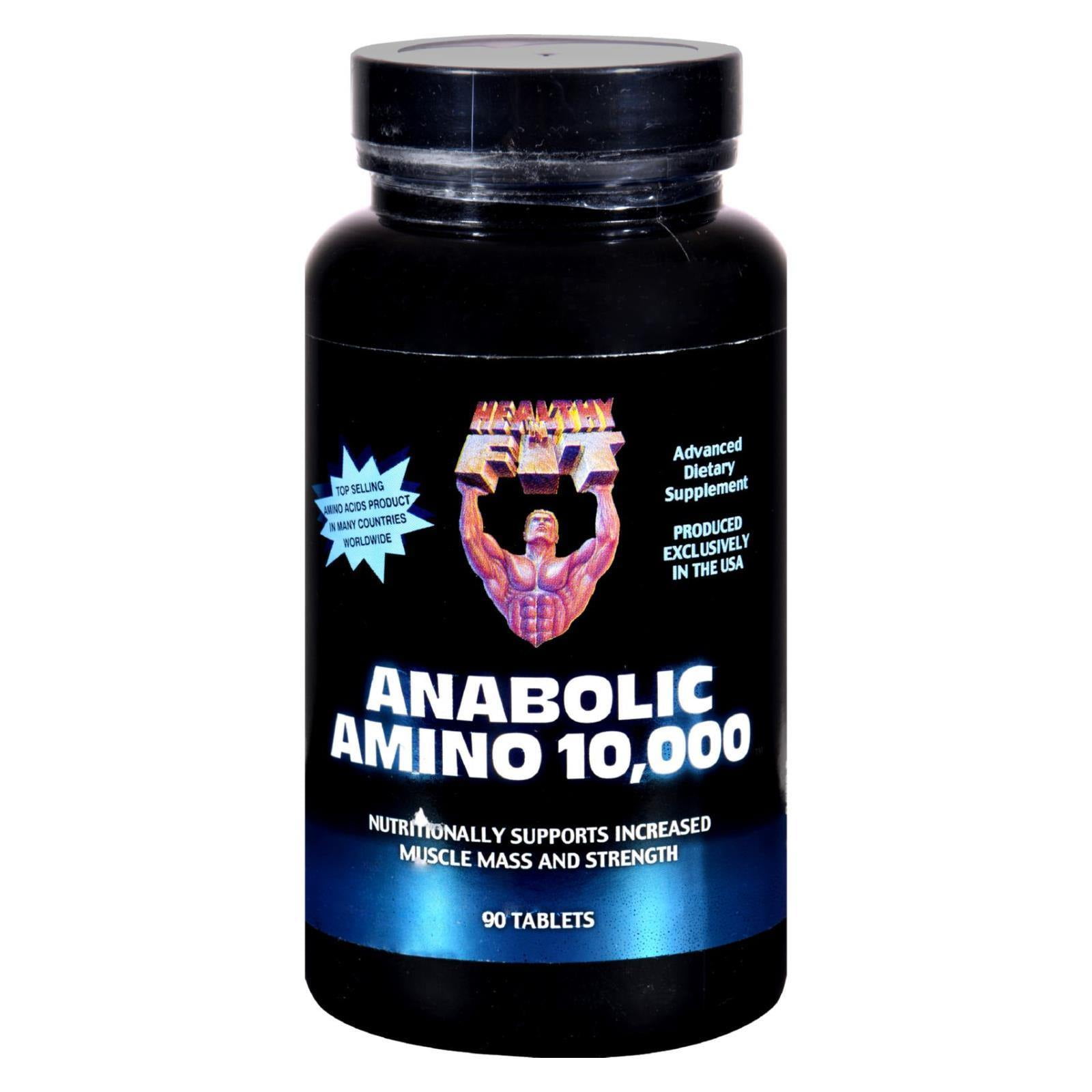 Healthy 'N Fit Anabolic Amino 10000 - 90 Tablets