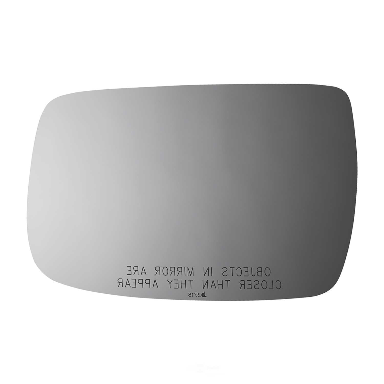 Burco Side View Mirror Replacement Glass - Clear Glass - 3716