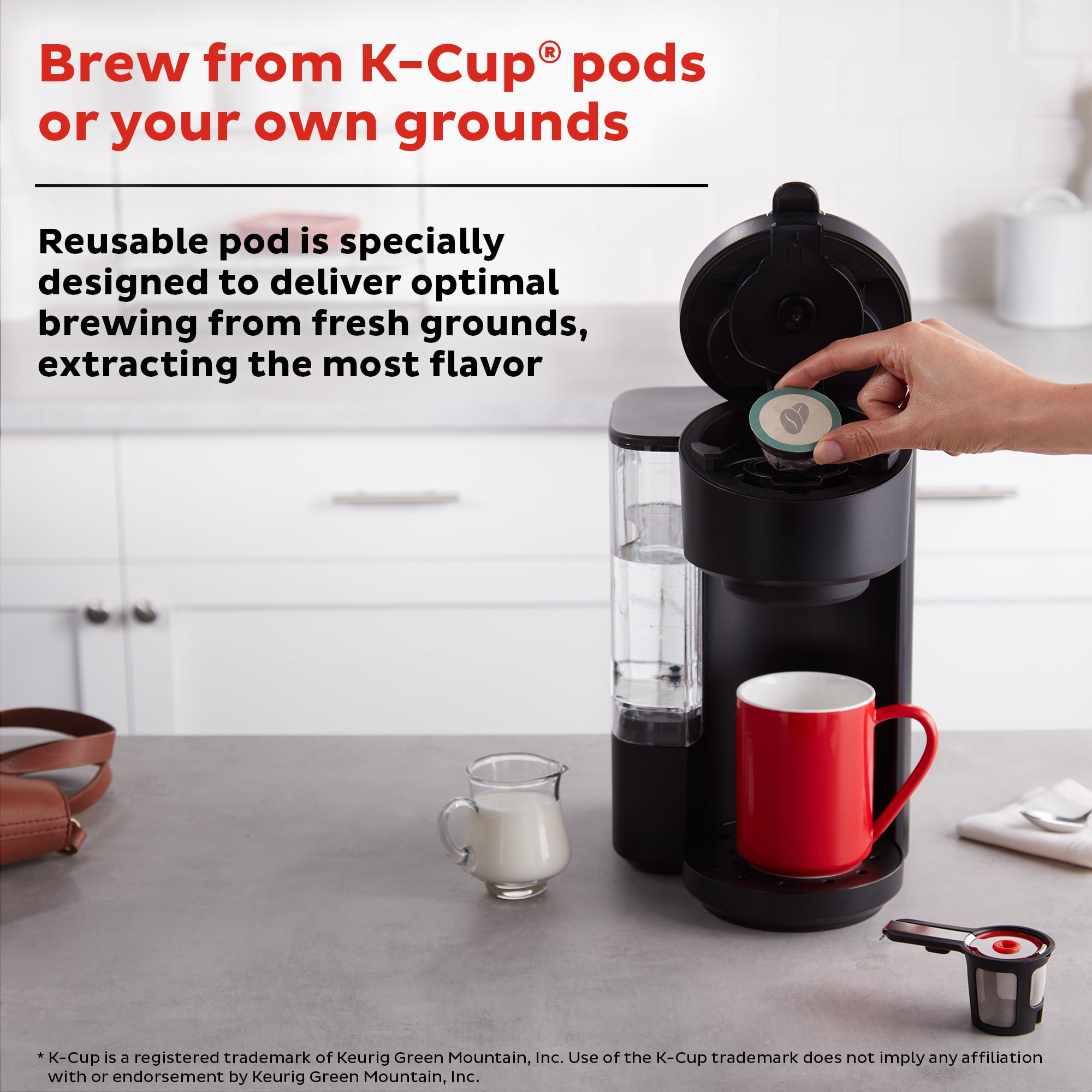 Instant Pot Solo 2-in-1 Single Serve Coffee Maker, for K-Cup Pods and  Ground 810028585577