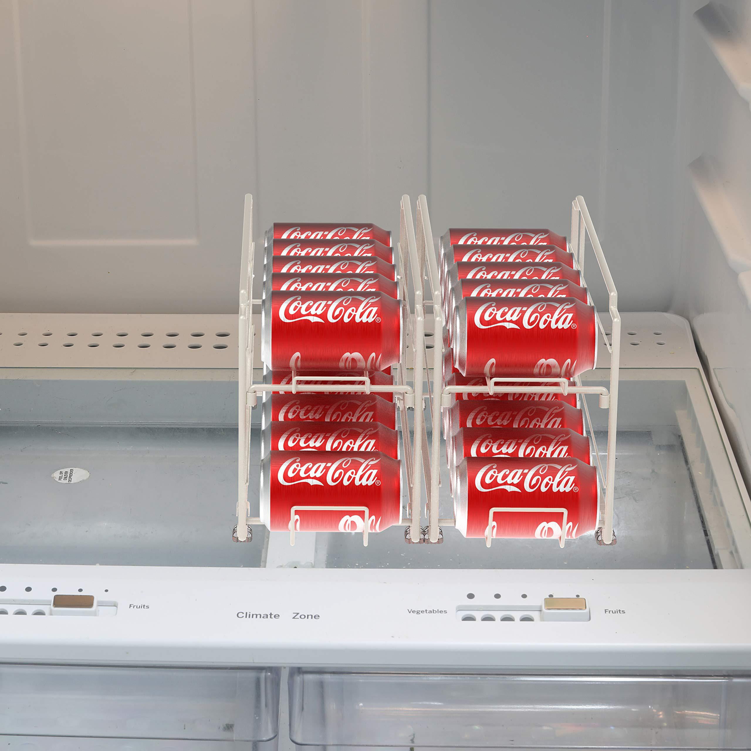 ShellKingdom Stackable Beverage Soda Can Dispenser Organizer Rack