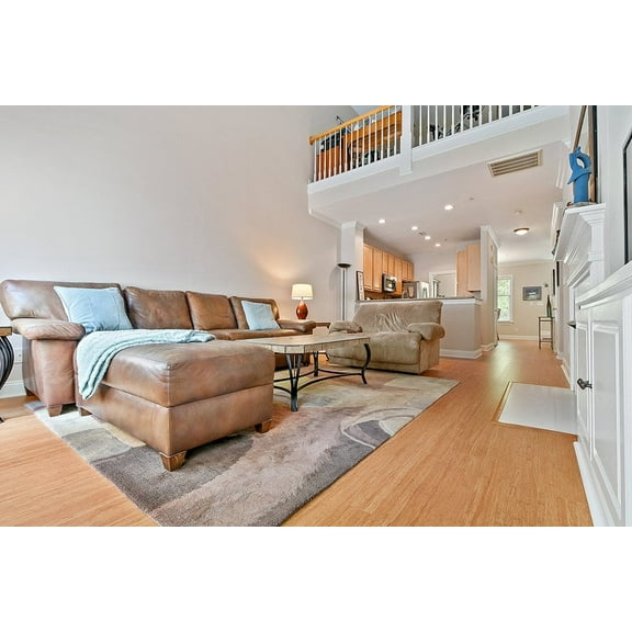 8" Sample Piece - Ambient® Casablanca XtraWide Click Bamboo Flooring