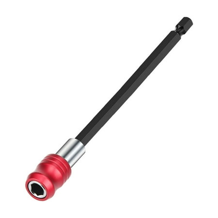 

Famure 1/4inch Batch Head Extension Rod|Magnetic Self-locking Screwdriver Head Bit Set|Hexagonal Hex Bit Extension Rod for Hand-held Wrench and Electric Drills