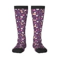 thumbnail image 2 of Lsque Cute Squirrel Floral Printed Crew Socks Men's Women's LightWeight Thin Casual Calf Socks ,Knee High Socks,Cotton Socks, 2 of 9